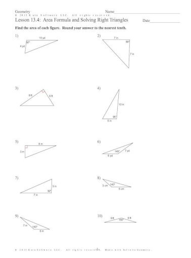 kuta software infinite geometry inscribed angles answers